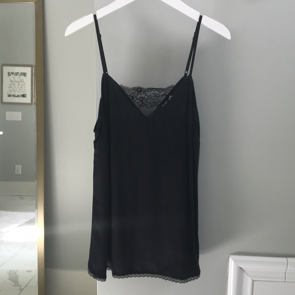 Silk Anthropologie top